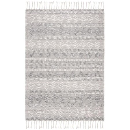 Safavieh 8 x 10 ft. Natura Collection Global Rectangle Hand Woven RugSilver NAT317G-8